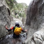 Pasillo acuático a la gouloutte del Mas Cal Sant