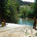 iniciación al barranquismo barcelona estrechos de castellar del vallès